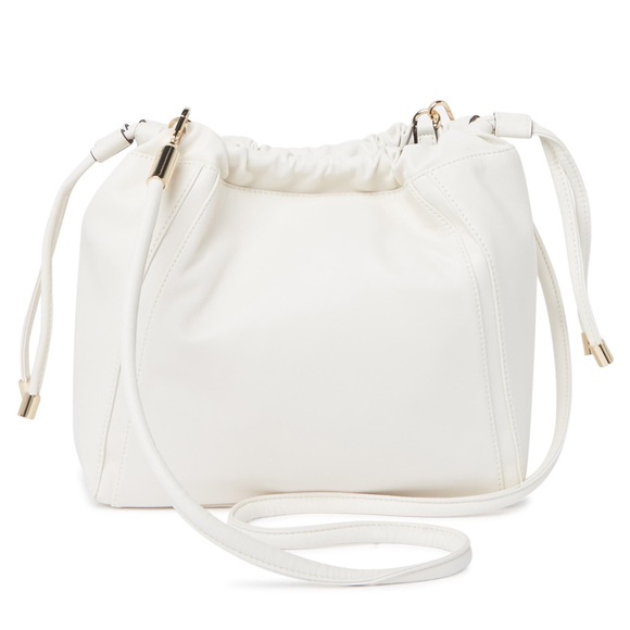 Calvin Klein sienna leather crossbody bag